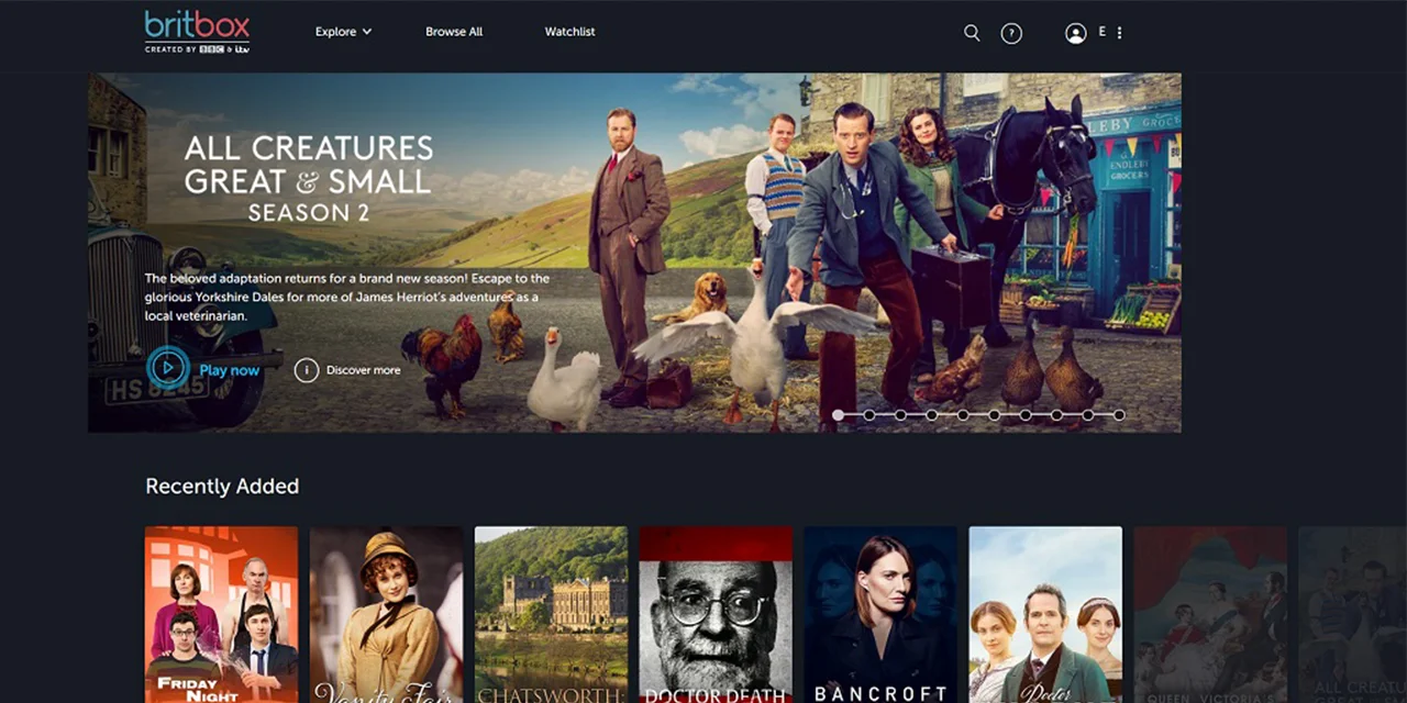 BritBox preview