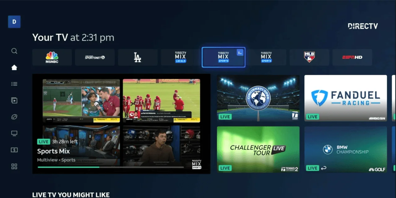 DirecTV Stream preview