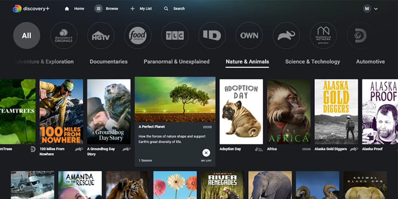 Discovery+ preview